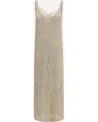 Brunello Cucinelli - Dazzling Water Lillies Dress - Lyst