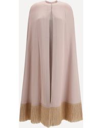 DI STAVNITSER - Deco Crepe Cape - Lyst