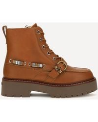 Pinko - Margaret 03 Leather Ankle Boots - Lyst