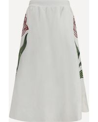 FARM Rio - Floral Embroidered Skirt - Lyst
