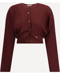 KHAITE - Cardigan Finn Corto - Lyst