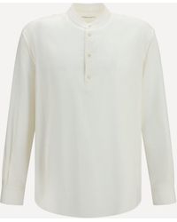 Loro Piana - Elia Silk Shirt - Lyst