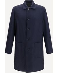 Etro - Soho Reversible Wool-Blend Coat - Lyst