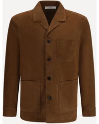 Umit Benan - Santiago Suede Jacket - Lyst