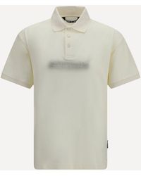 Palm Angels - Cotton Polo With Embroidered Logo - Lyst