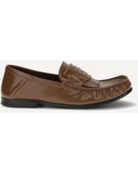 Marni - Leather Loafers With Tassels And Foldable Heel - Lyst