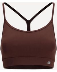 New Balance - Essential Yoga Sports Bra - Lyst