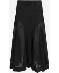 Our Legacy - Petti Skirt Noir Bloom Ethereal Veil - Lyst