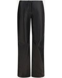 TOTEME - Easy Leather Trousers - Lyst