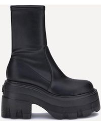 Casadei - Faux Leather Ankle Boots - Lyst