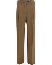Prada - Tailored Wool Pants - Lyst