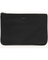 Kiton - Leather Pouch - Lyst