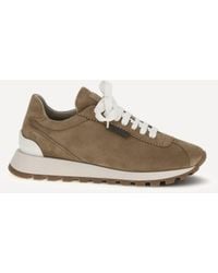 Brunello Cucinelli - Sneakers With Iconic Embellishments - Lyst