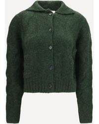 Allude - Cashmere And Silk Sweater With Buttons - Lyst
