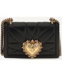Dolce & Gabbana - Medium Devotion Matelassé Nappa Shoulder Bag - Lyst