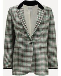 forte_forte - Forte_Forte British Check Jacket - Lyst