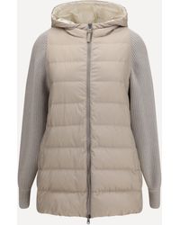 Brunello Cucinelli - Long Monili Chain Puffer Jacket - Lyst