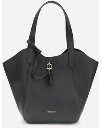 Giorgio Armani - Medium Suede Shoulder Bag - Lyst