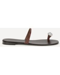 Giuseppe Zanotti - Icon Ring Sandals - Lyst