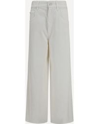 Brunello Cucinelli - High-Rise Palazzo Jeans - Lyst