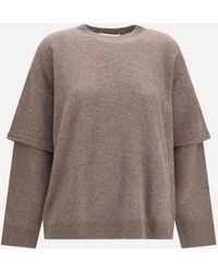 DARKPARK - Troy Double-Sleeve Cashmere Sweater - Lyst