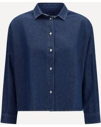 Deperlu - Cotton And Linen Blend Shirt - Lyst