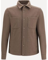 Herno - Giacca Con Bottoni A Clip - Lyst