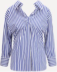 Givenchy - Open Cotton Shirt - Lyst