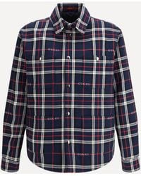 Gucci - Padded Tartan Cotton Jacquard Shirt - Lyst