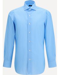 Finamore 1925 - Regular 170 A Due Striped Shirt - Lyst