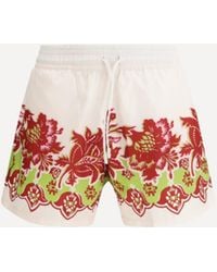 Etro - Swim Shorts With Floral Print - Lyst
