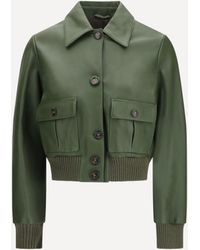 Valstar - Cropped Nappa Ino Jacket - Lyst