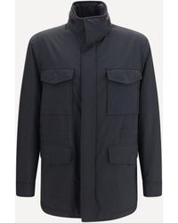 Brioni - Performa Wool Blend Sahariana Jacket - Lyst