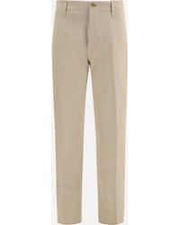 Lardini - Cotton Pants - Lyst