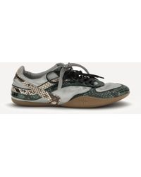 Miu Miu - Python Print Sneakers - Lyst