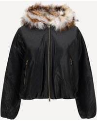 Moose Knuckles - Cardin Jacket With Fur Collar - Lyst