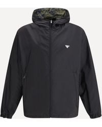 Prada - Reversible Re-Nylon Hooded Jacket - Lyst