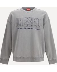 DIESEL - S-Boxt-Raw-V1 Sweatshirt - Lyst