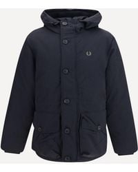Fred Perry - Recycled Taslan Padded Parka - Lyst