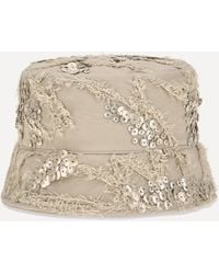 Brunello Cucinelli - Embroidered Sequin Bucket Hat - Lyst