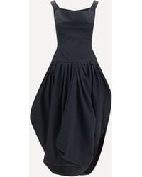 Magda Butrym - Off-The-Shoulder Midi Dress - Lyst