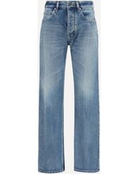 Balenciaga - Straight-Leg Denim Jeans - Lyst