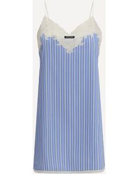Miu Miu - Slip Mini Dress - Lyst