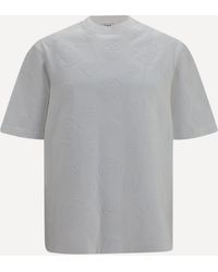 CASABLANCA - Oversized All-Over Monogram T-Shirt - Lyst