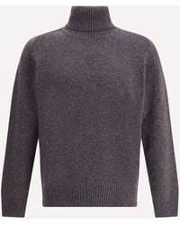 Brooksfield - Virgin Wool Turtleneck Sweater - Lyst