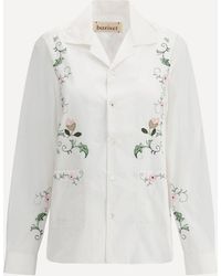 BAZISZT - Embroidered Shirt - Lyst