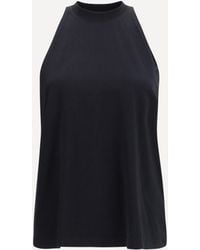 DARKPARK - Milla Cut-Out Cotton Tank Top - Lyst