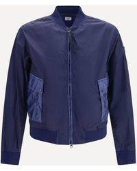 C.P. Company - C. P. Company Bi-Tm Mixed Lens Bomber Jacket - Lyst