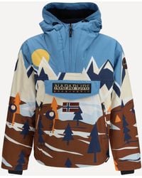 Napapijri - Rainforest Next All-Over Print Anorak Jacket - Lyst