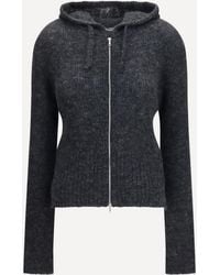 Our Legacy - Alpaca-Blend Zip-Up Hoodie - Lyst